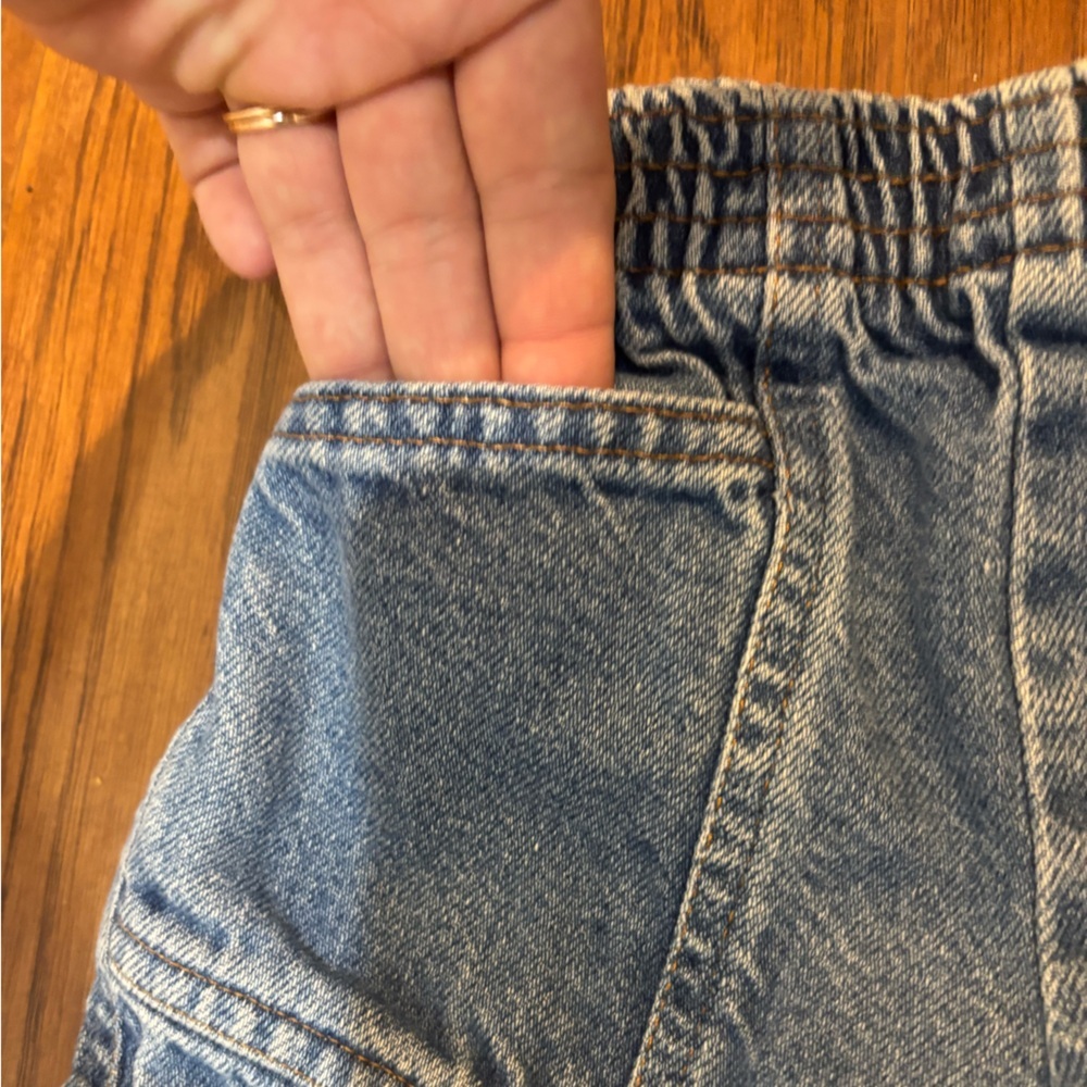 Vintage Liberty Baby Denim Joggers Size 12M Made in USA - Picture 4 of 11